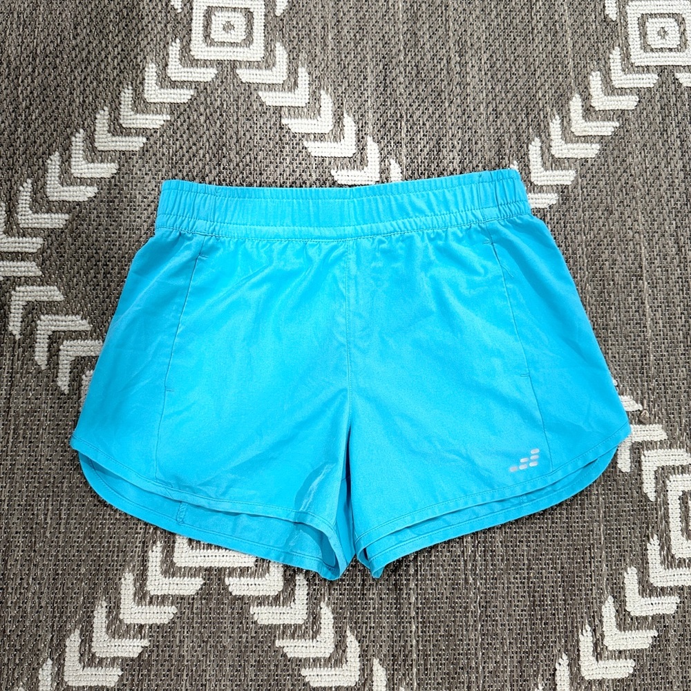 Champion Blue Athletic Shorts Lightweight Elastic Waist